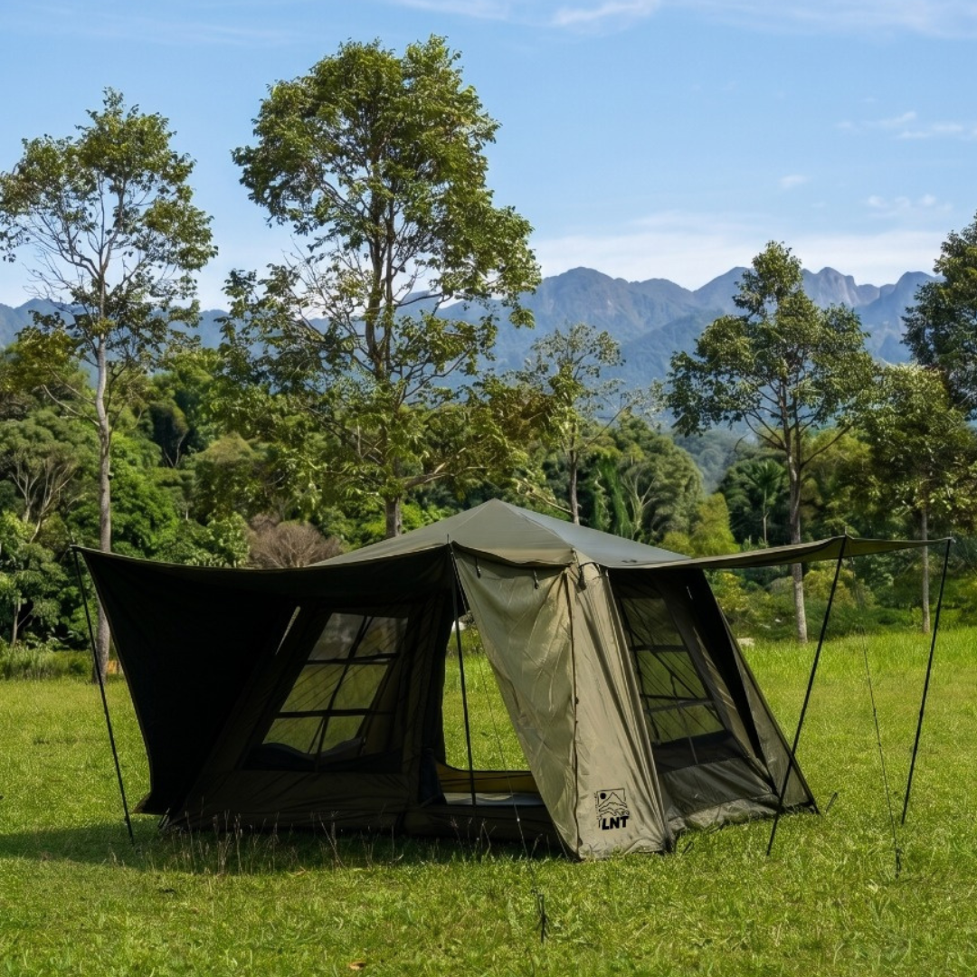 LNT ANCALA 4P Cabin Pre Attached Tent V2 – ANBOT Outdoors Sdn Bhd