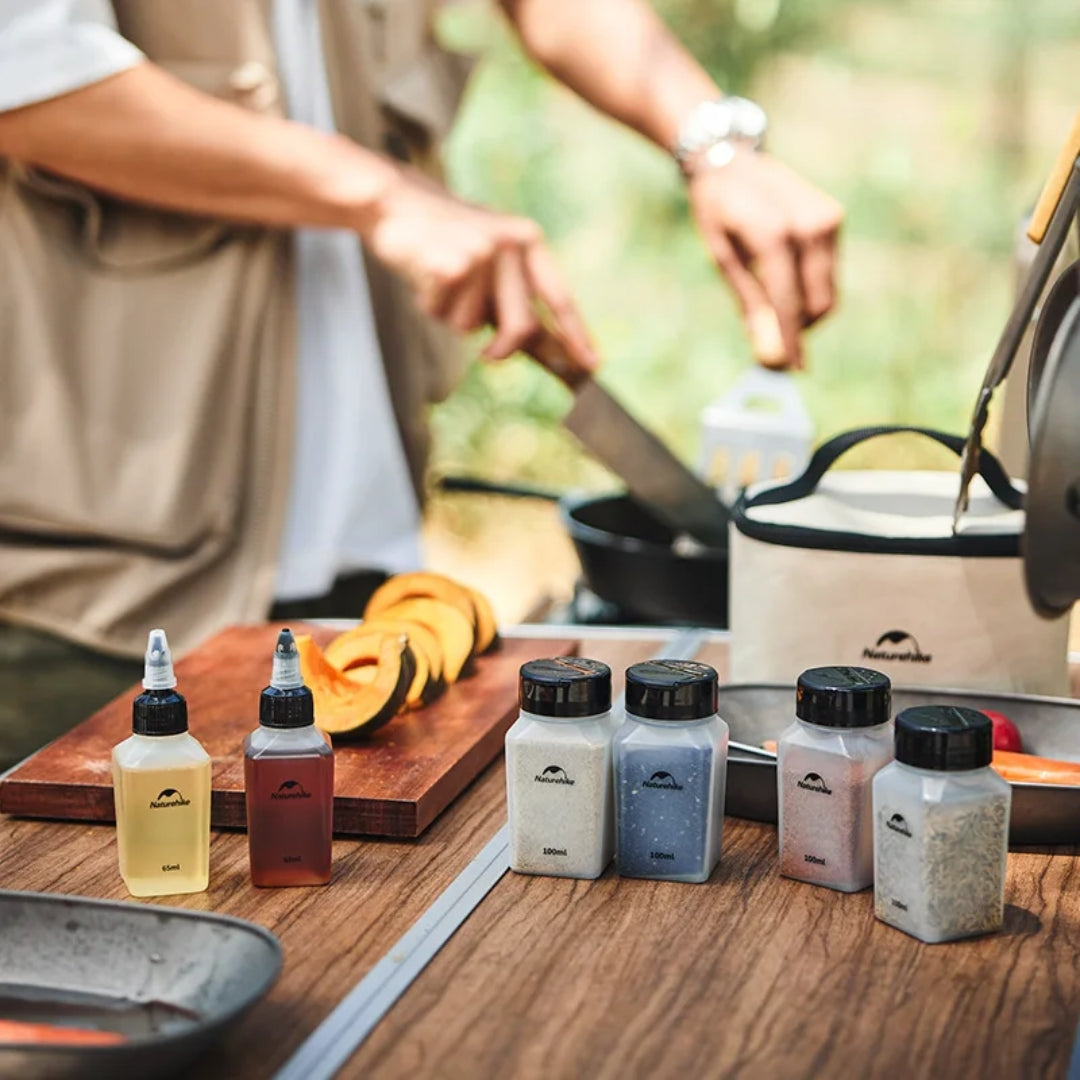 Naturehike Portable Seasoning Bottle Set 8 in 1