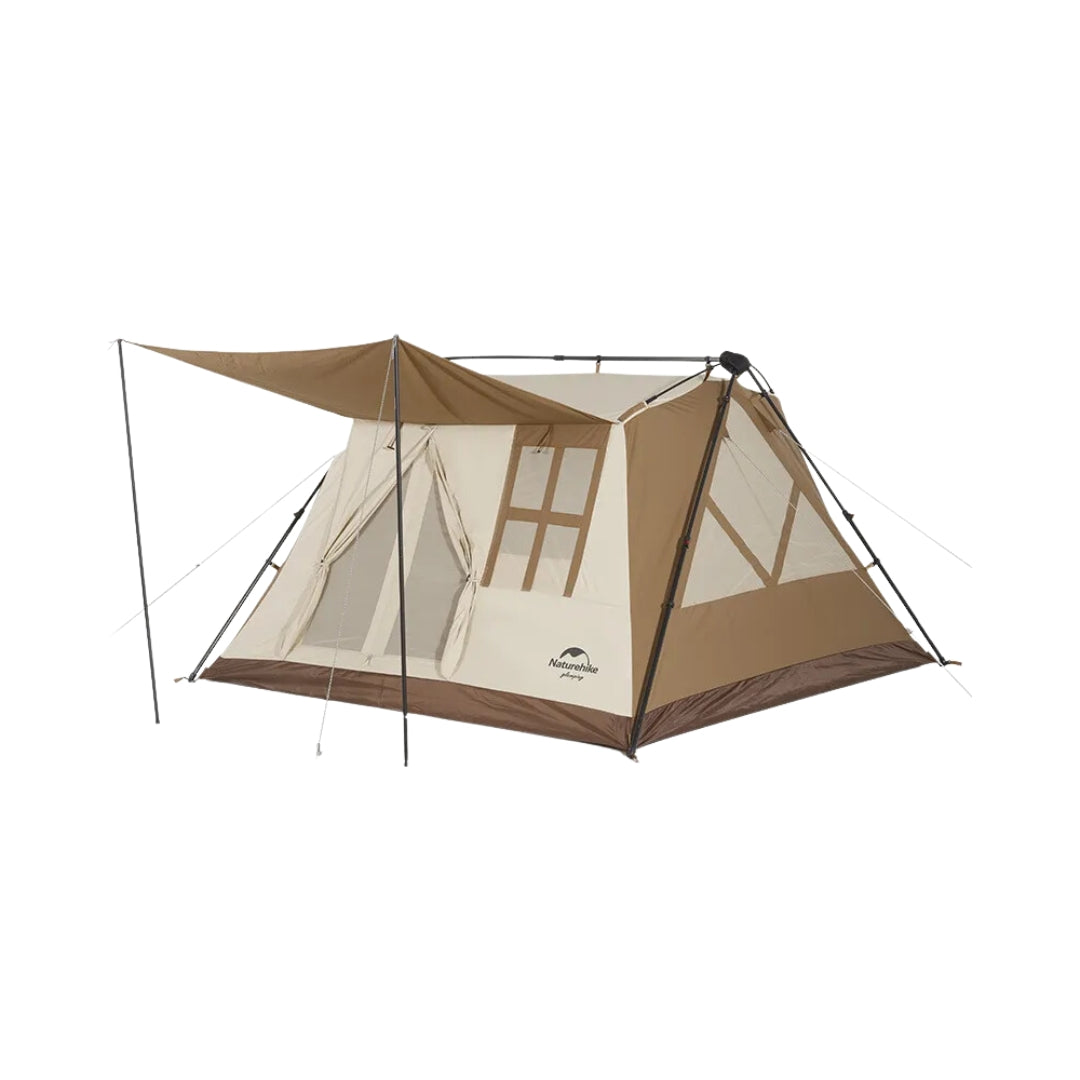 Naturehike A-Type Village Cotton Automatic Tent Dark Brown – ANBOT