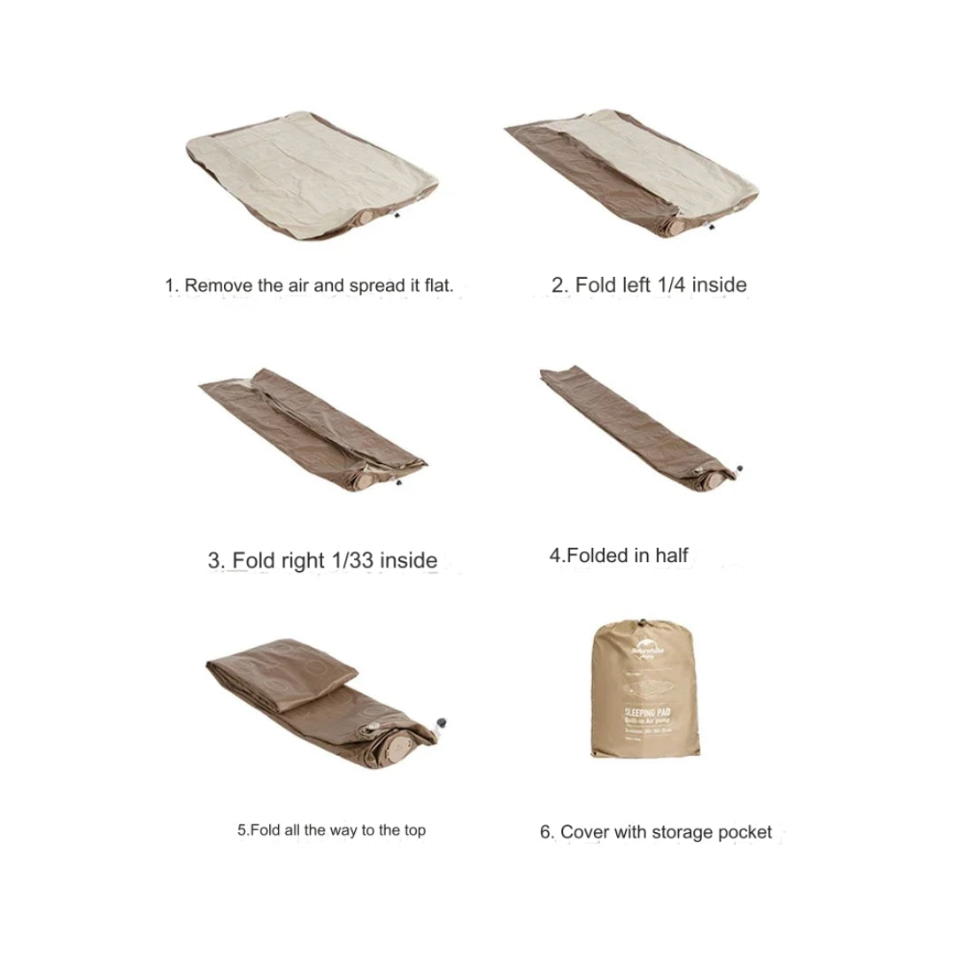 Naturehike CNH23DZ10001 C25 Built - in Pump Inflatable Matress