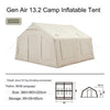 Naturehike Extend Air 13.2 inflatable tent(camp version) - quicksand gold