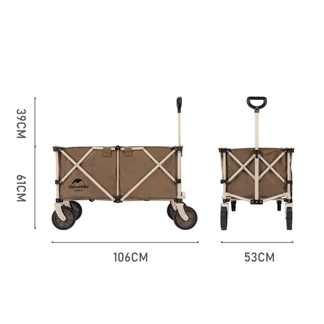 Naturehike TC02 Four-Way Folding Trolley Wagon (193L & 197L)