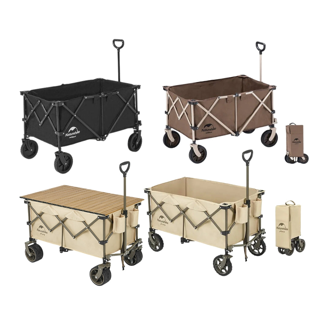 Naturehike TC02 Four-Way Folding Trolley Wagon (193L & 197L)