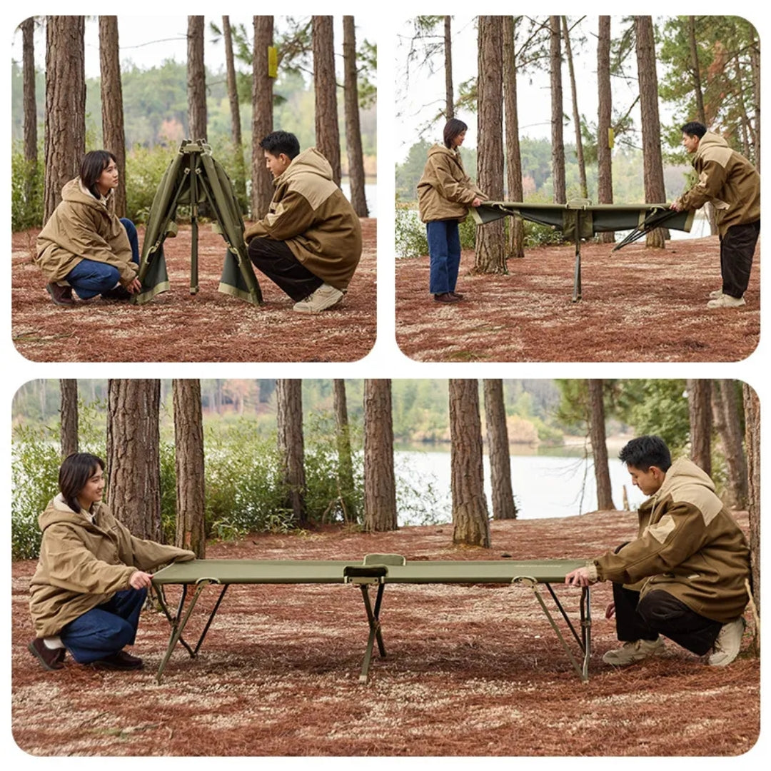 Naturehike XJC14 Outdoor Folding Camp Bed Reed Green