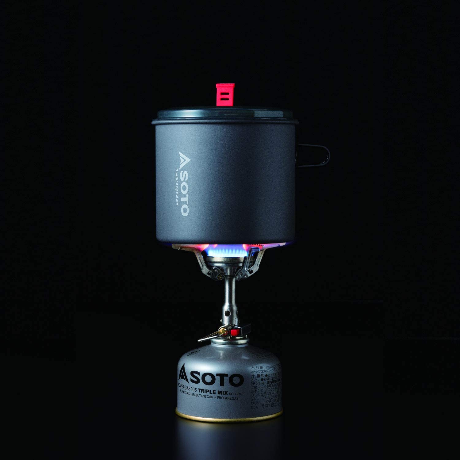 SOTO New RIver Pot + Amicus With Igniter Stove