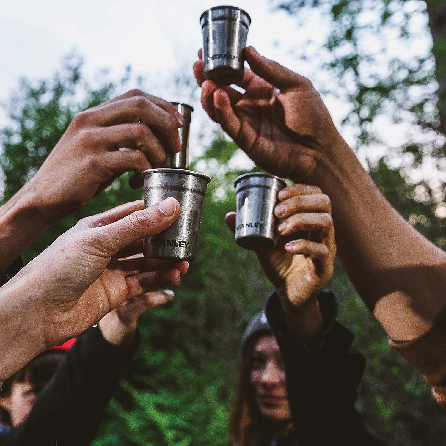 Stanley Adventure Stainless Steel Shots + Flask Gift Set