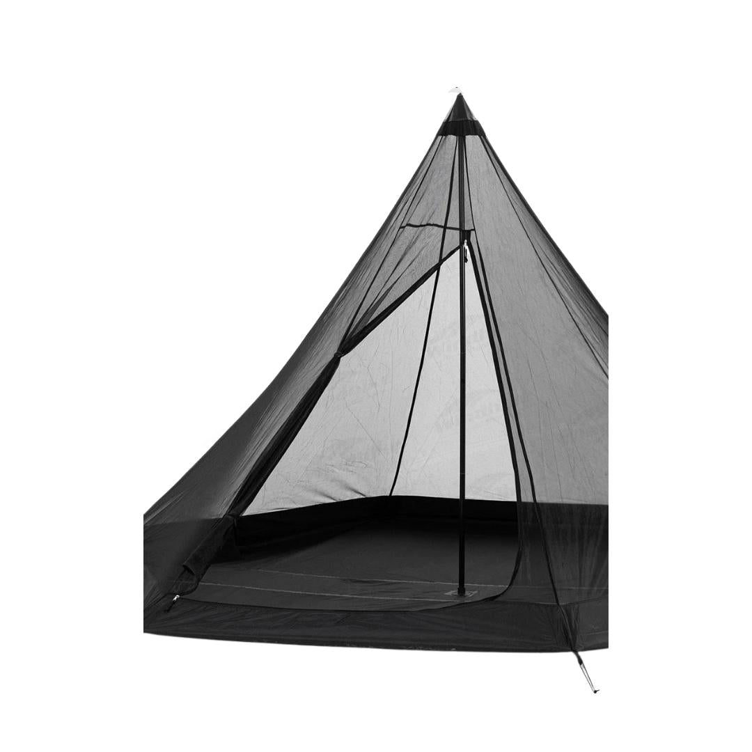 BlackDog Pyramid Tent - Silver Coated/Black(M)