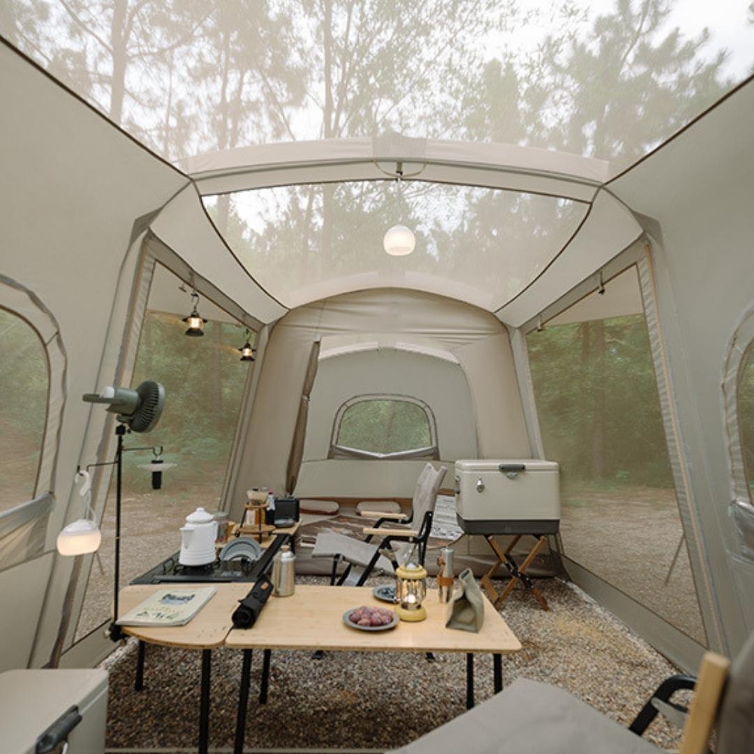 Naturehike CNH22ZP015 Cloud vessel fast tunnel tent - Khaki