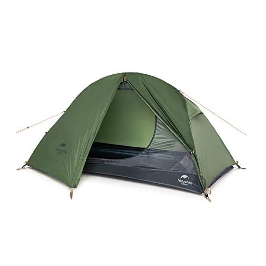 Naturehike NH18A095-D Cycling Ultralight 1 Man Tent + Mats - 20D