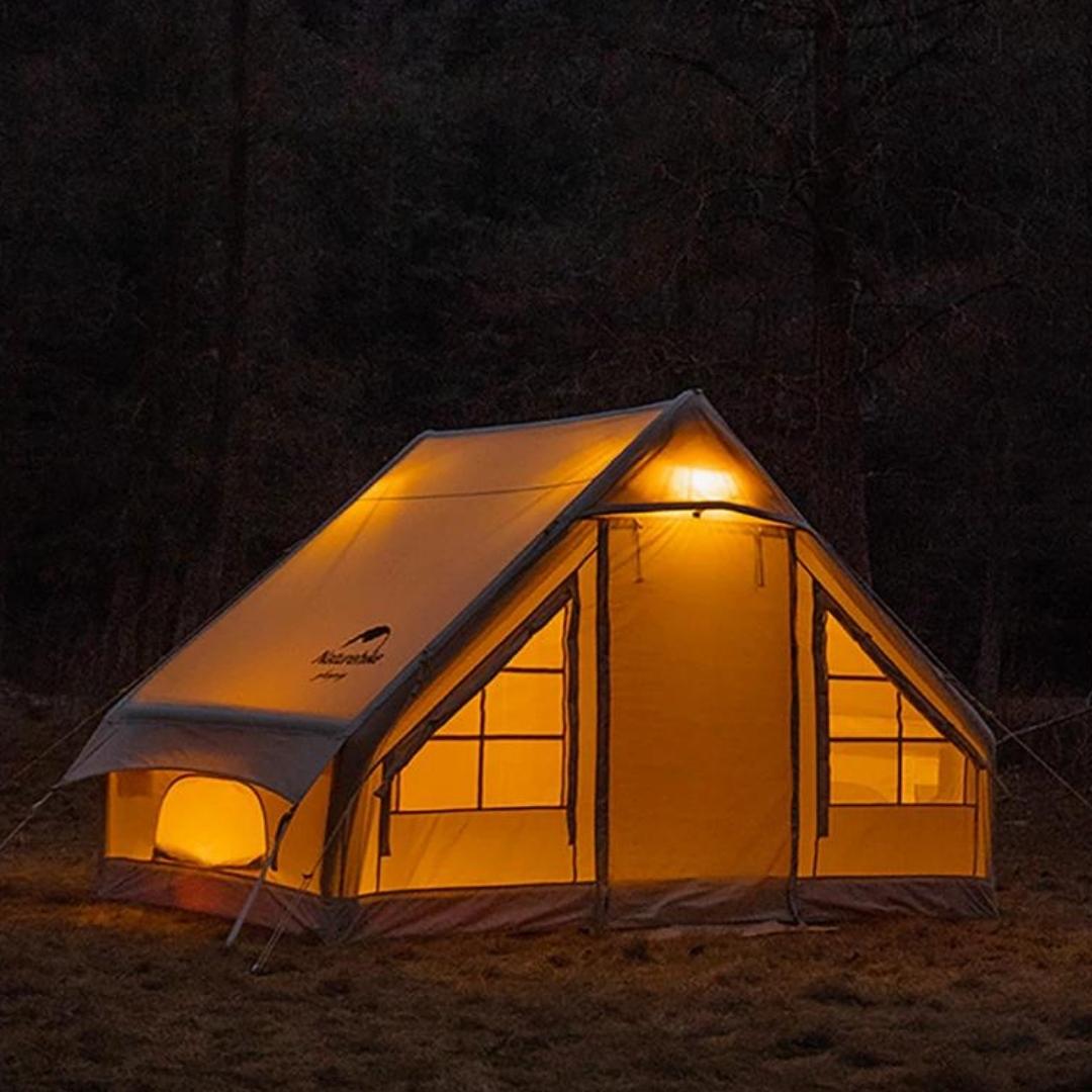NatureHike Air 6.3 Cotton Inflatable Tent + Mat