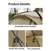 Naturehike  UPF50+ Aries Beta Tunnel Tent For 4-6 Man - Khaki