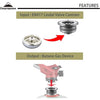 Campingmoon Z13M - Magnetic bayonet-type rotating alpine adapter