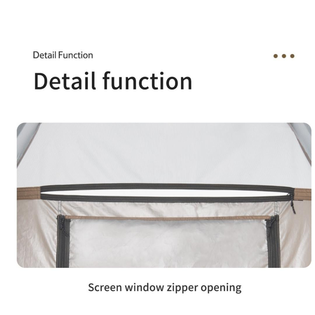 Naturehike NH21ZP005 Shower changing tent - brown