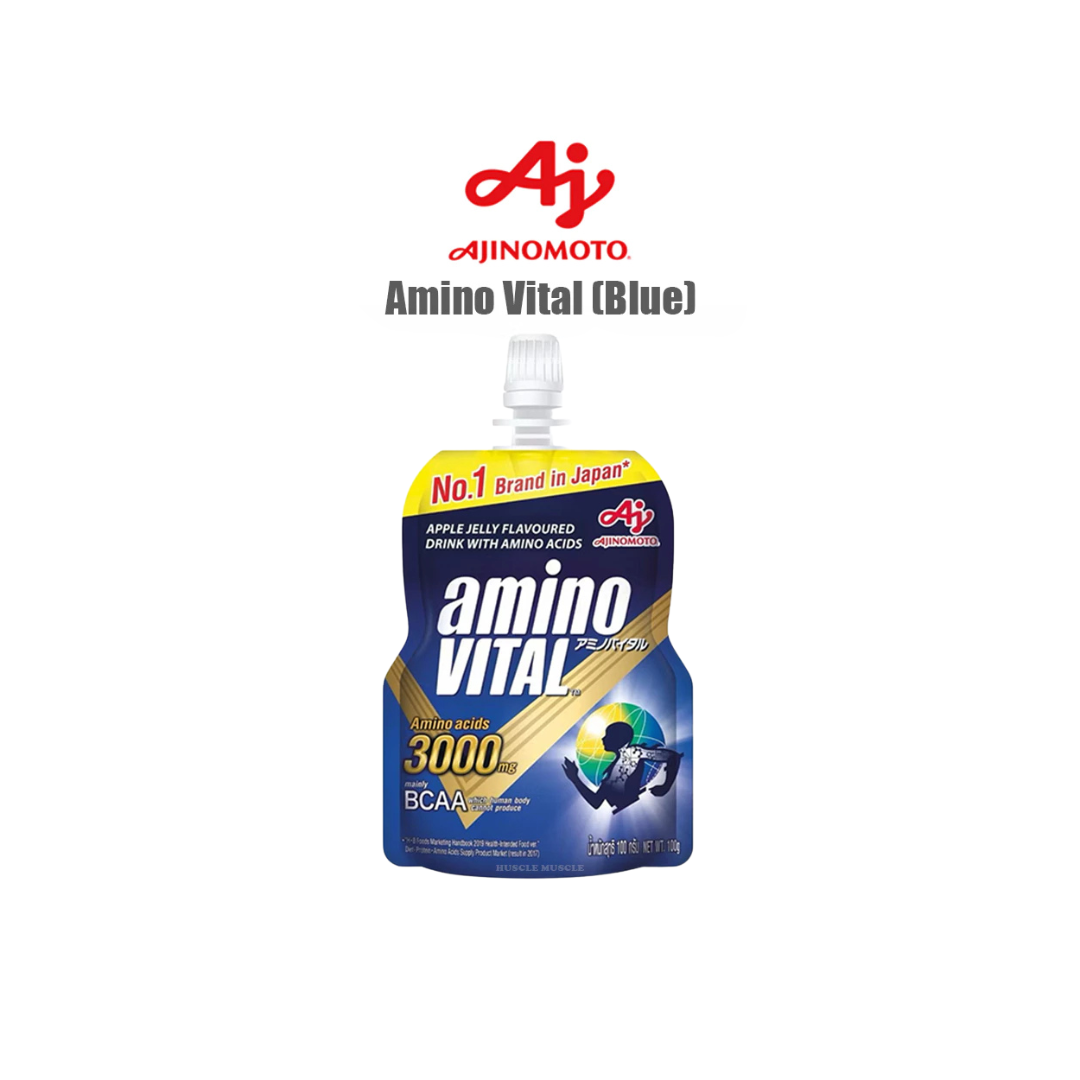 Ajinomoto | aminoVITAL Amino Acids Blue Pouch 100g & Red Shot 45g