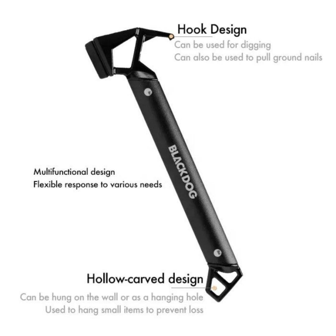 BLACKDOG cast iron Camping Hammer