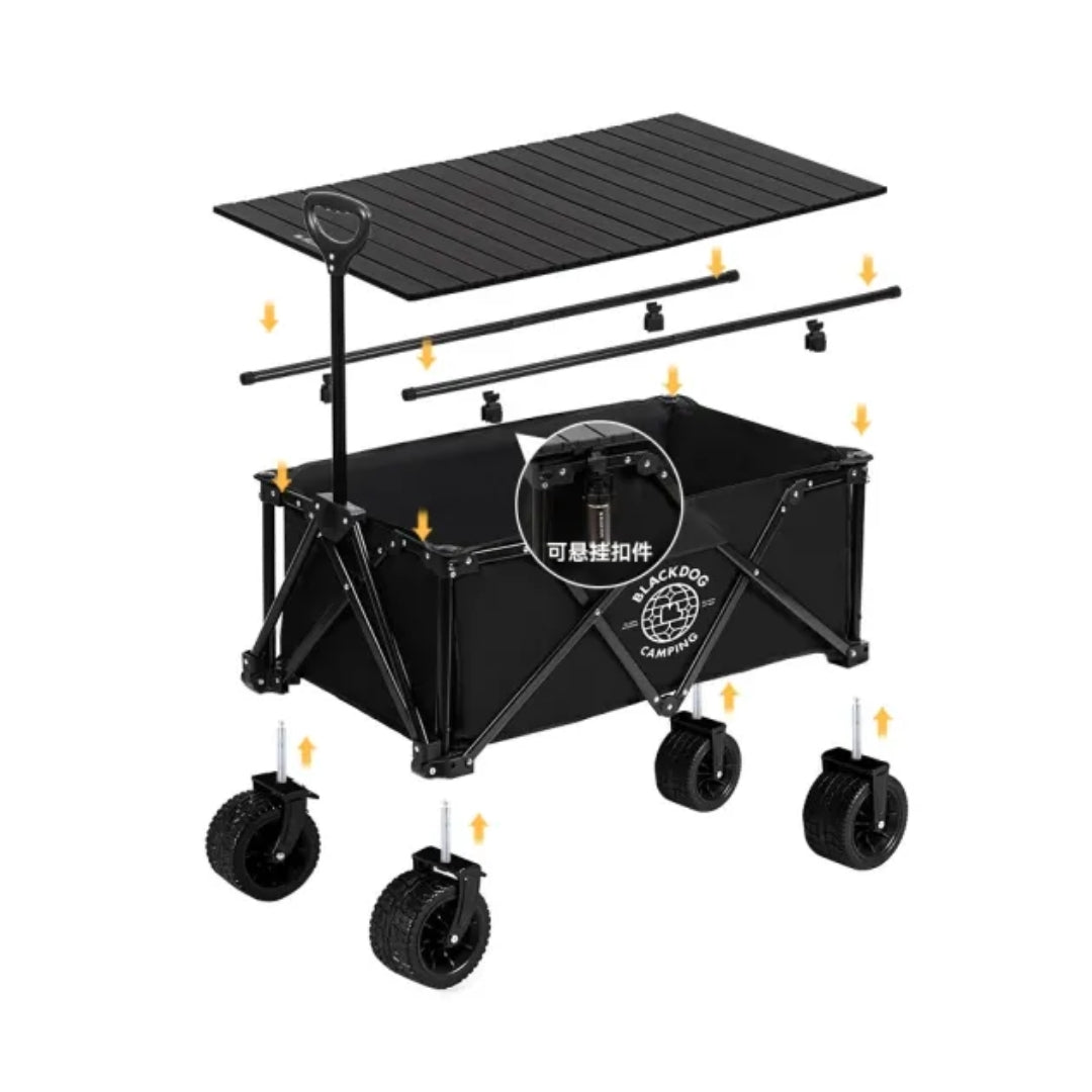 Blackdog Mountain Pro Camping Cart Trolley