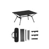 BLACKDOG Aluminum Alloy Folding Table 2in1 Desktop for Wagon