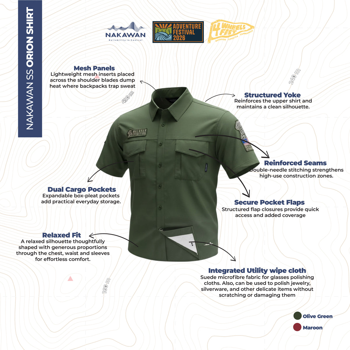 Nakawan x BTB Shirt Relaxed Fit