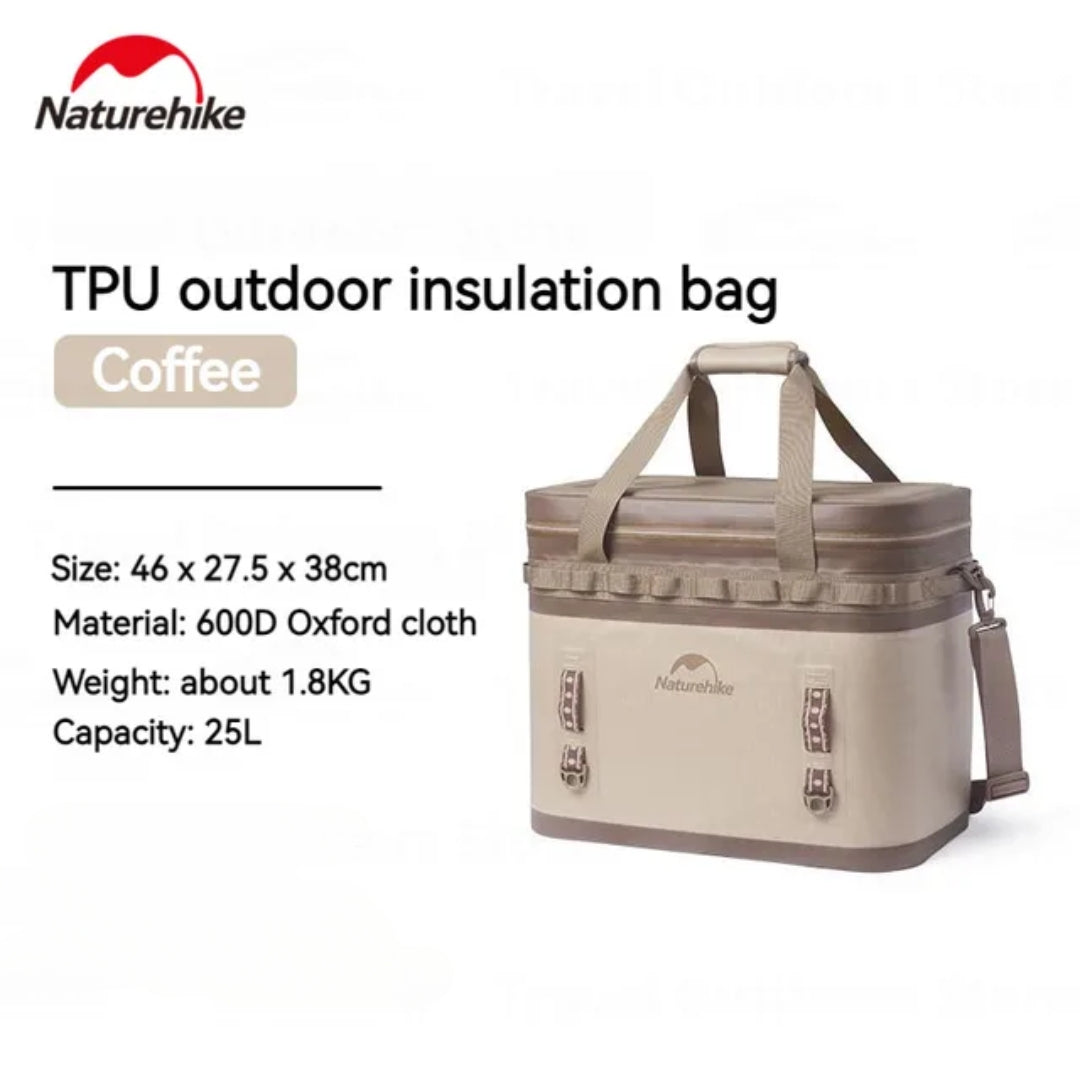 Naturehike TPU Cooler Bag 25L Brown