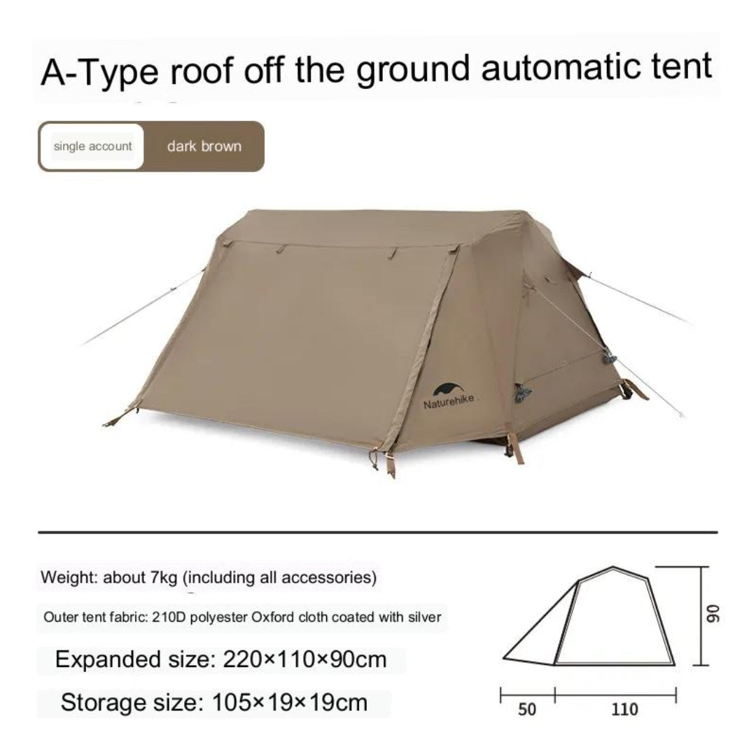 Naturehike A-Type Village Ground-Off Automatic Tent