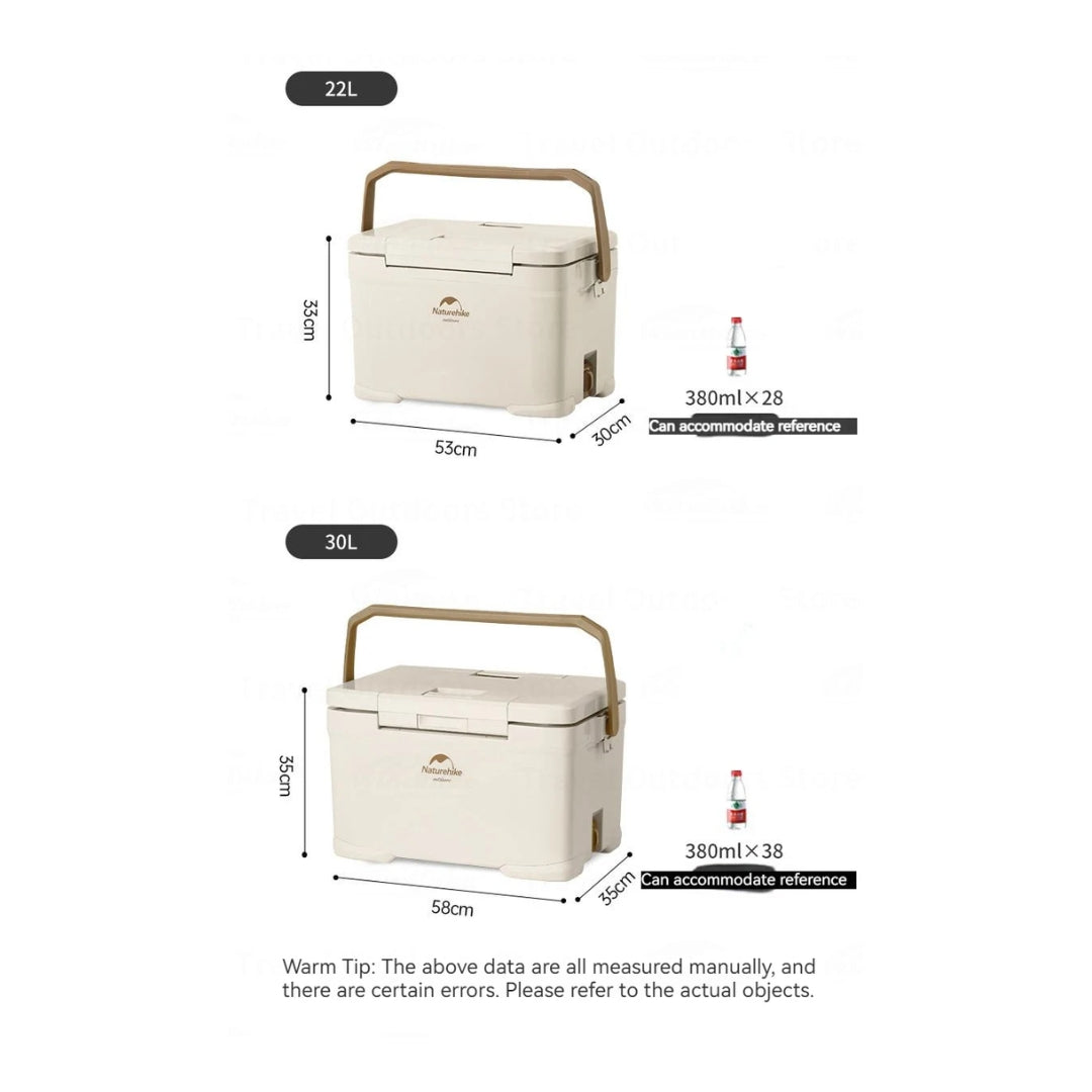 Naturehike 36H Outdoor Antibacterial Cooler Box Beige