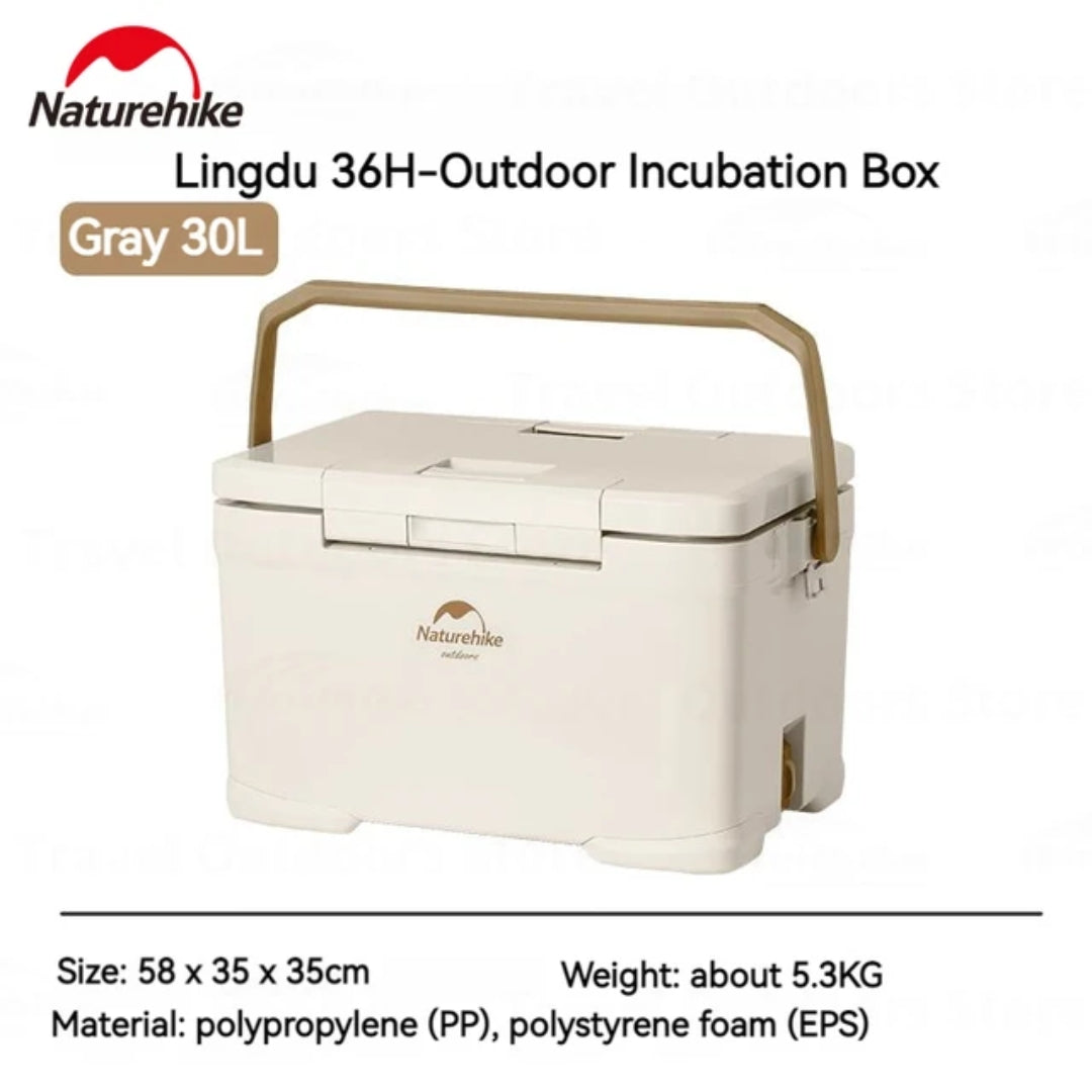 Naturehike 36H Outdoor Antibacterial Cooler Box Beige