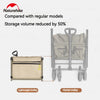 Naturehike Folding Trolley Wagon Linen Brown Plus