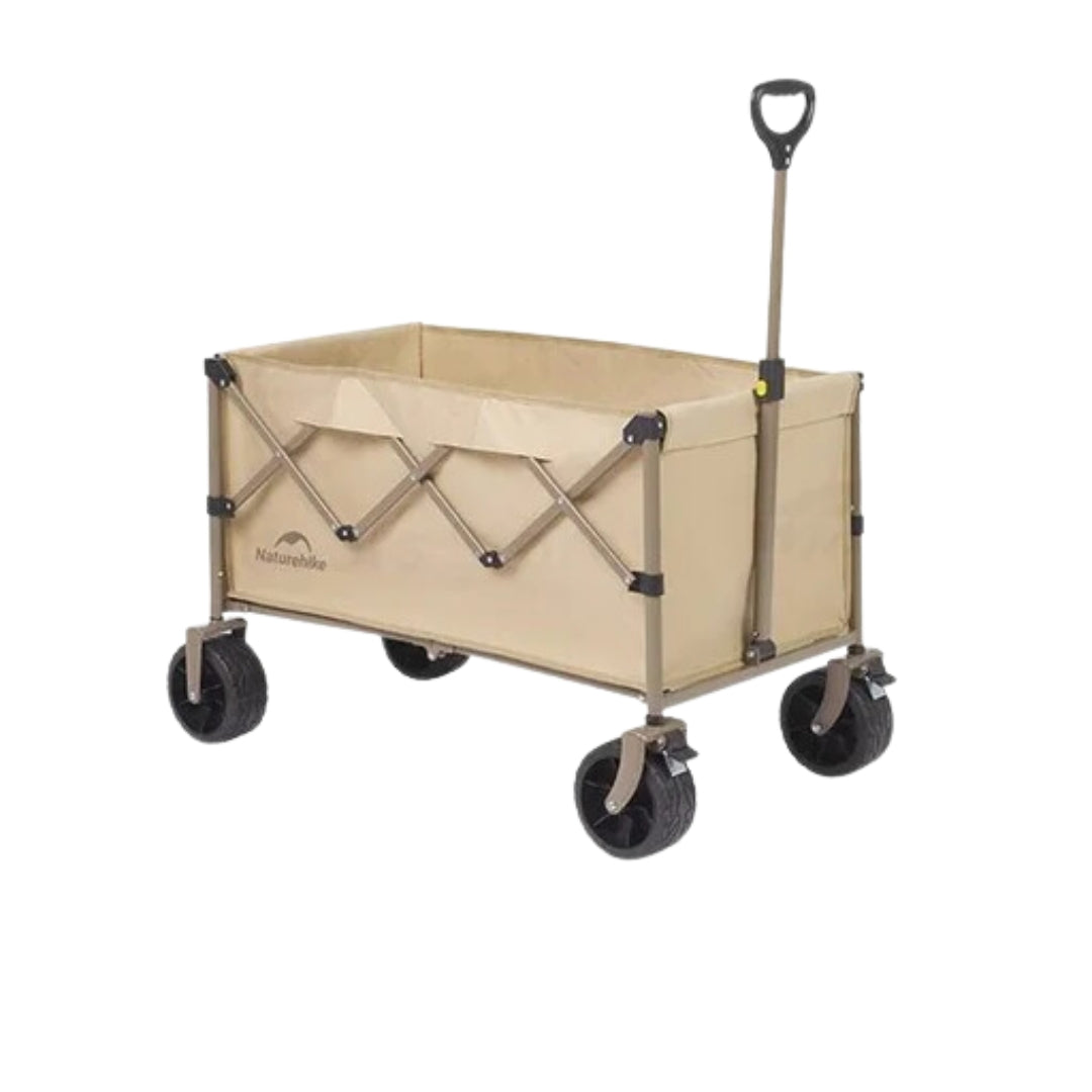 Naturehike Folding Trolley Wagon Linen Brown Plus