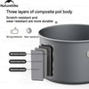 Naturehike Aluminium Alloy Pot Set for 4-7 people