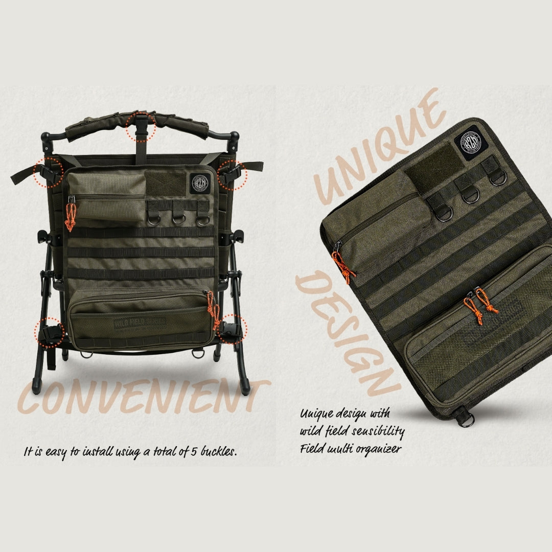 【KZM】FIELD MULTI ORGANIZER 2COLOR KZM Field Multi Organizer – ANBOT Outdoors Sdn Bhd