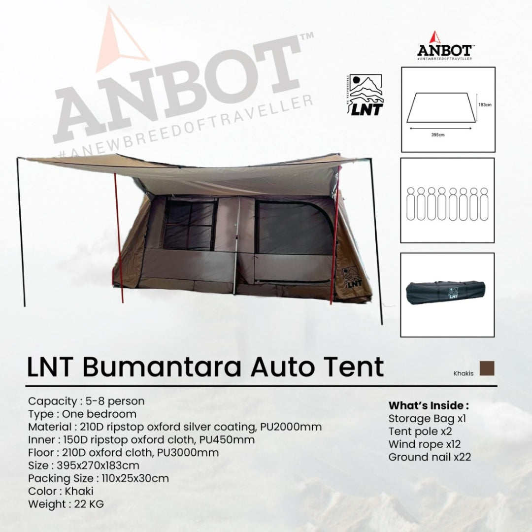 LNT BUMANTARA 6P Auto Tent