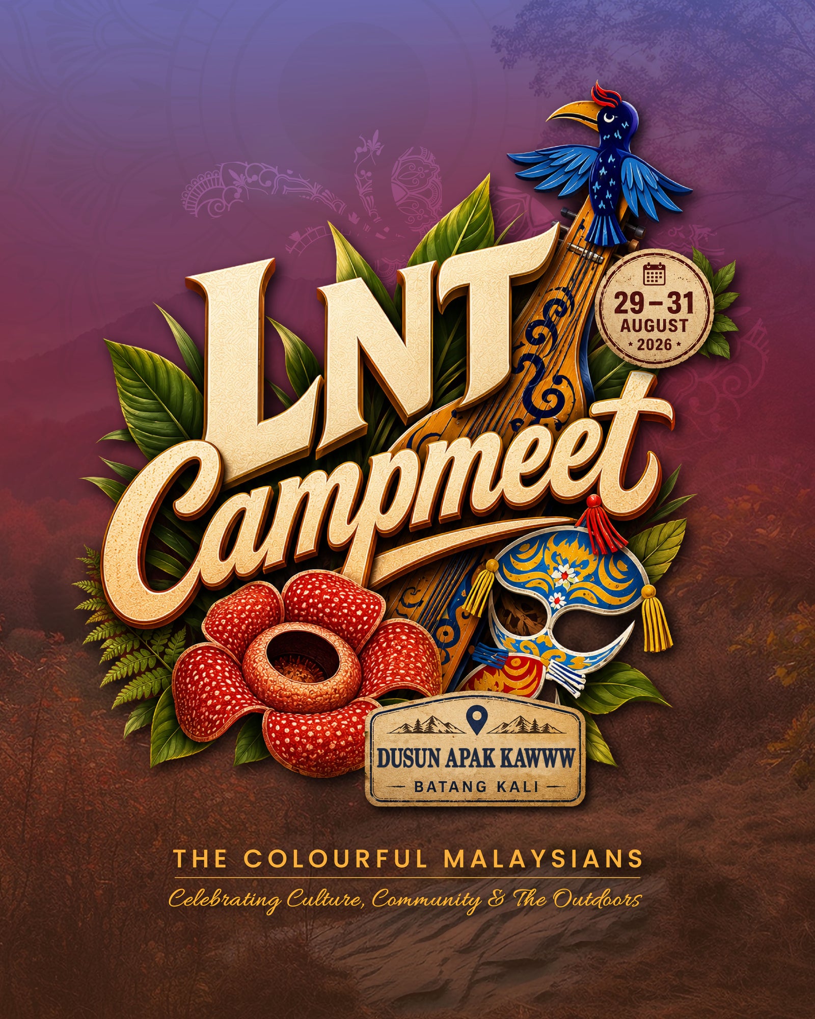 LNT MEGA CAMPMEET @ DUSUN APAK KAW