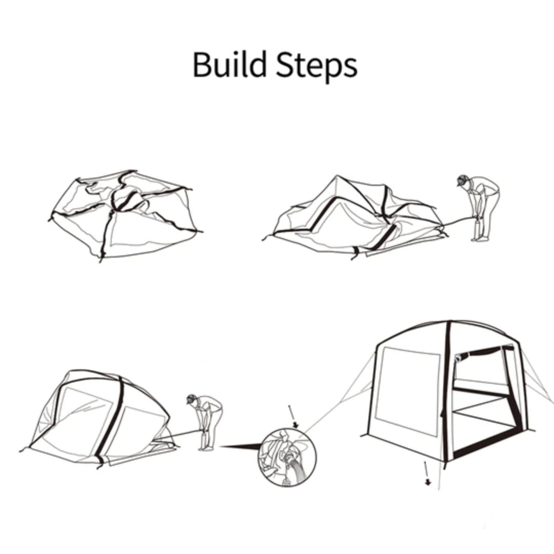 Tente moustiquaire gonflable Bower – Naturehike