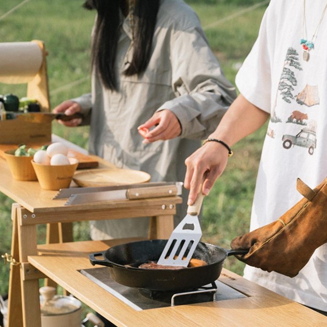 Naturehike Outdoor Camping Mobile Kitchen Box Portable Kitchen IGT Picnic  Barbecue Combination Table