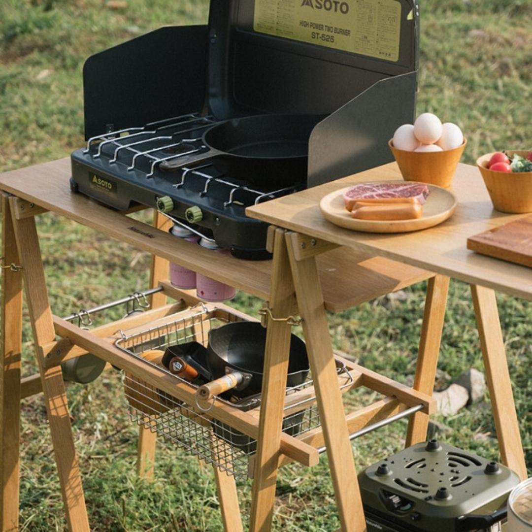 Naturehike Outdoor Camping Kitchen Cooking Table