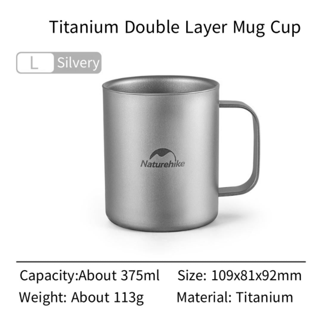 Naturehike Titanium Double Layer Mug Titanium