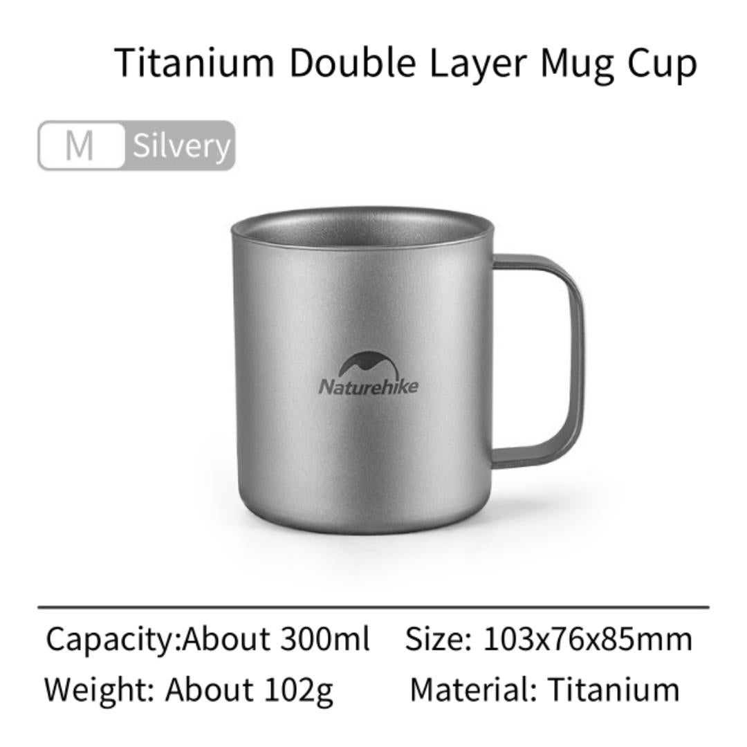 Naturehike Titanium Double Layer Mug Titanium