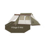 Naturehike Village 5.0 Automatic Tent (with hall pole) for 3-4 Persons