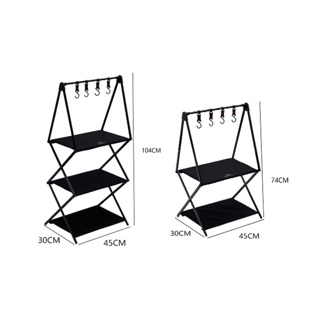 Mountainhiker Folding Rack Double and Triple Layer