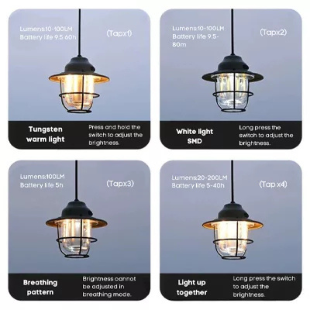 ShineTrip 05 Series Retro Small Chandelier