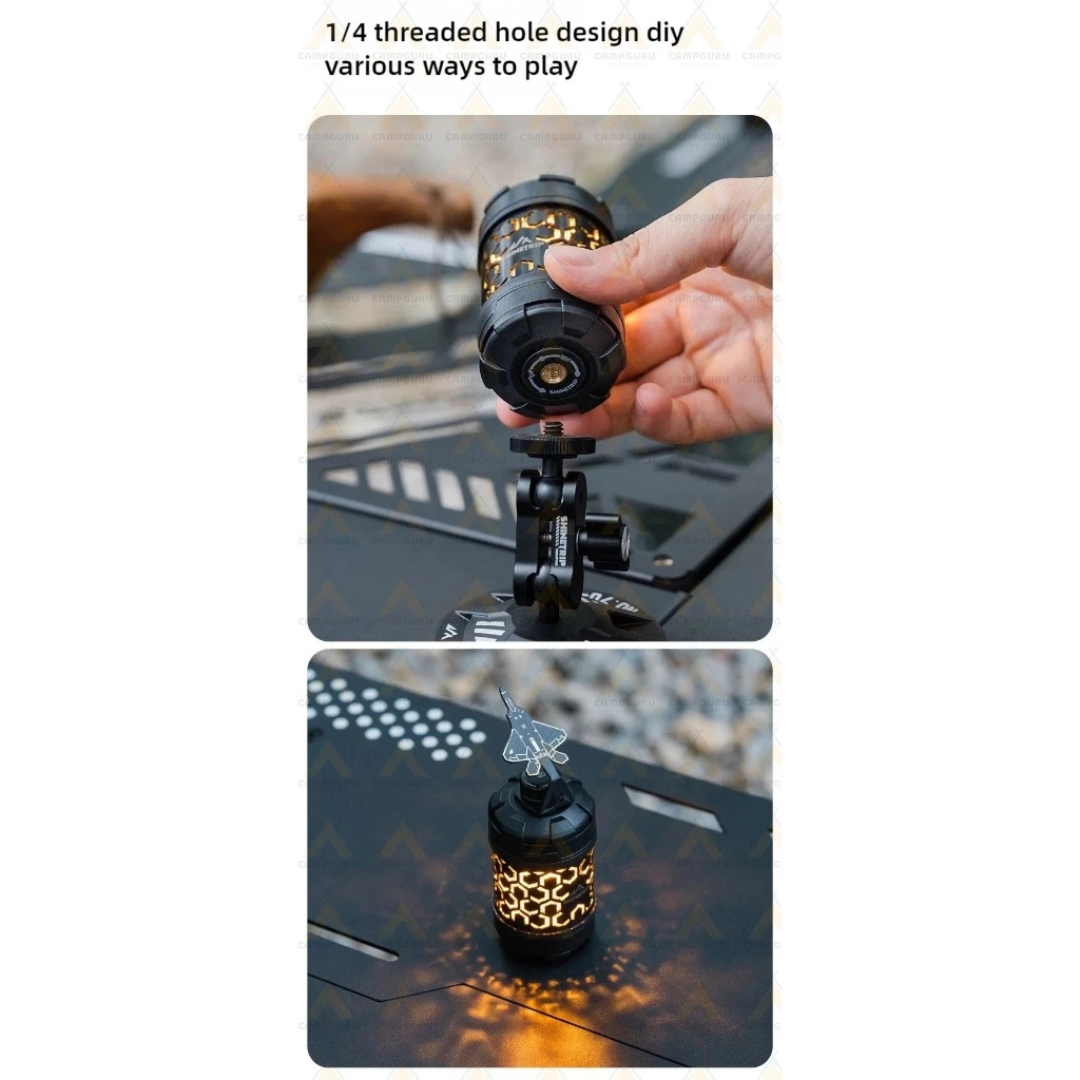 ShineTrip Rotating 19 Glimmer-Rotation Honeycomb