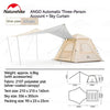 Naturehike Ango Automatic Tent Canopy version (with hall pole)