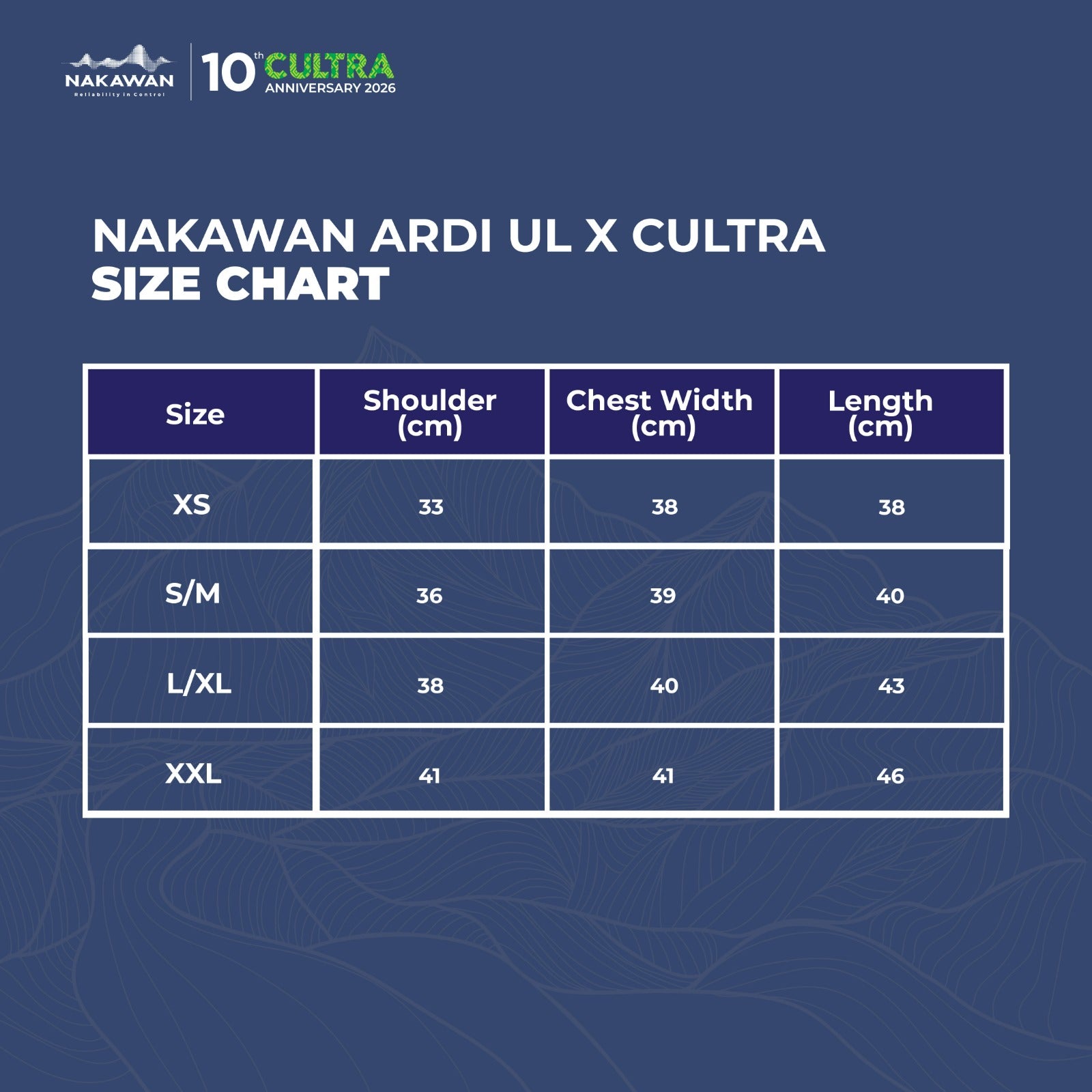 Nakawan Ardi UL x CULTRA Running Vest