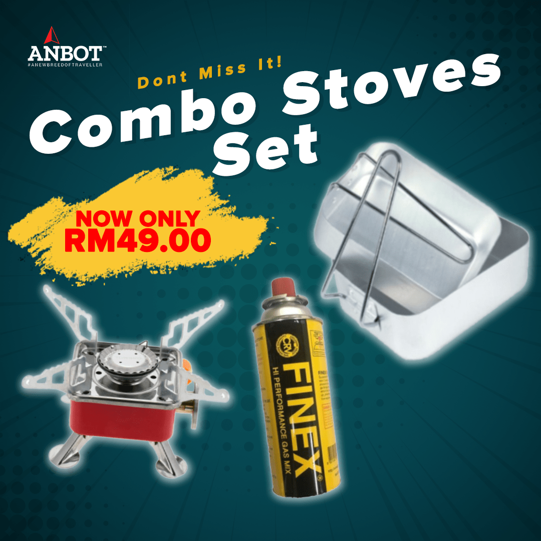 COMBO Stove Set ANBOT Outdoors Sdn Bhd
