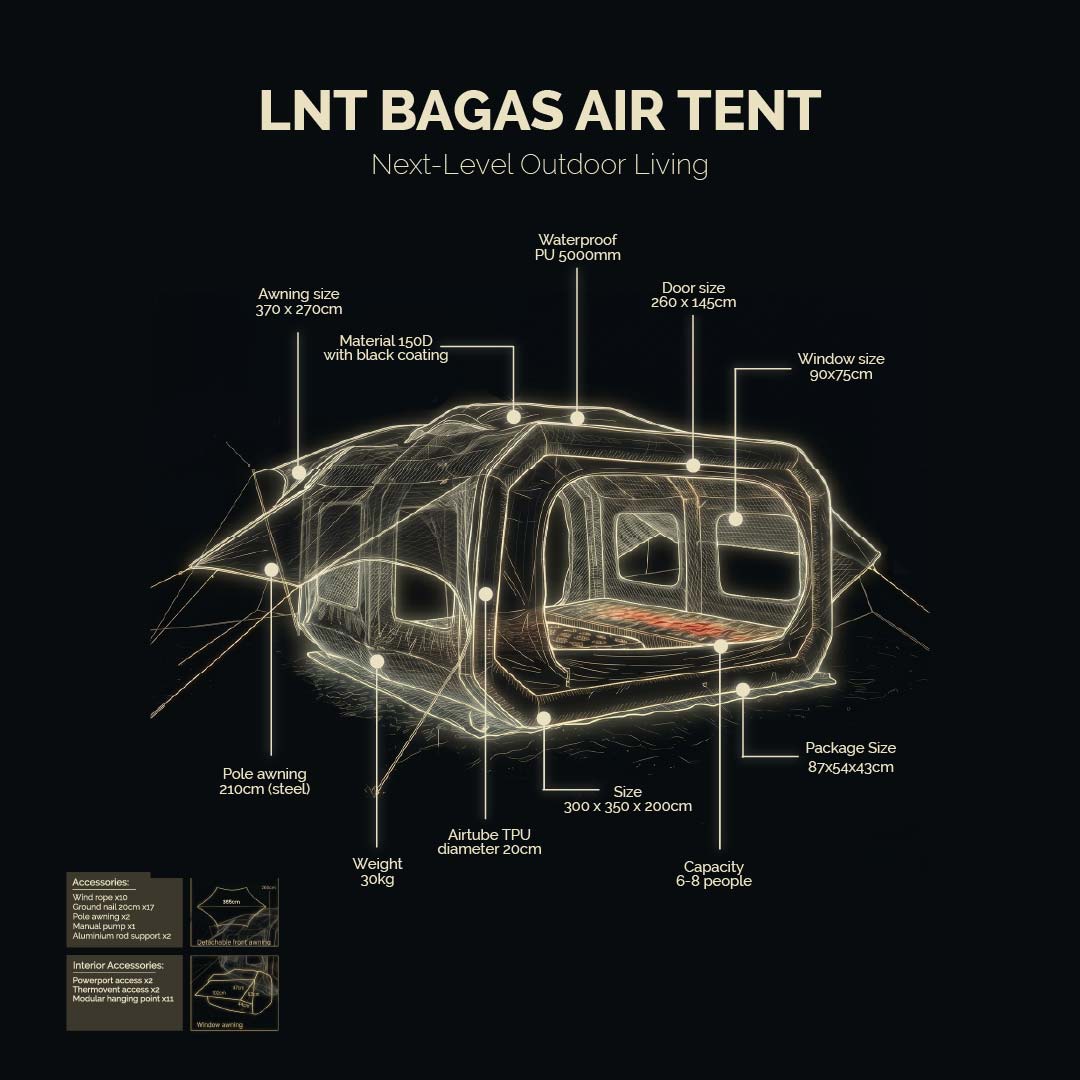 LNT Bagas Air Tent