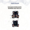 Nakawan Patera Batik Running Vest
