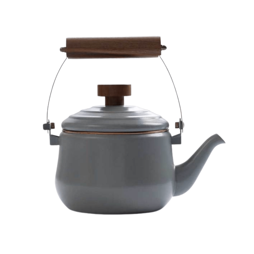 Barebones Enamel Teapot