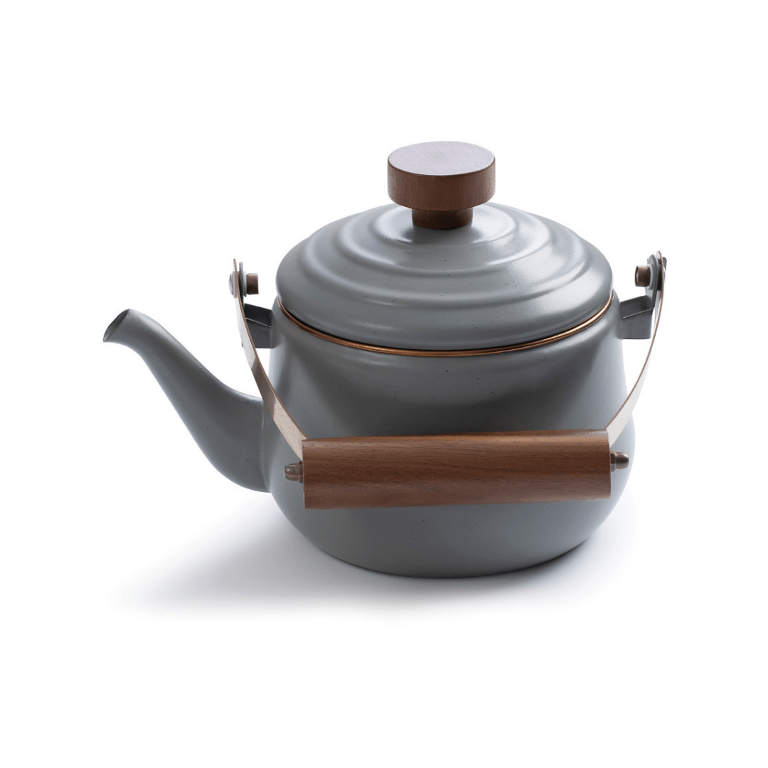 Barebones Enamel Teapot