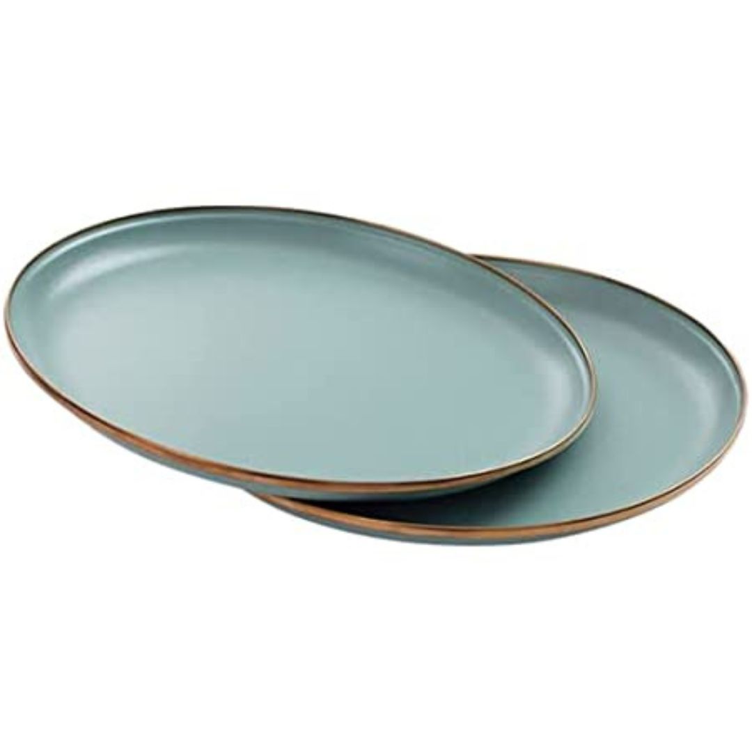 Barebones Enamel Plate - Set of 2