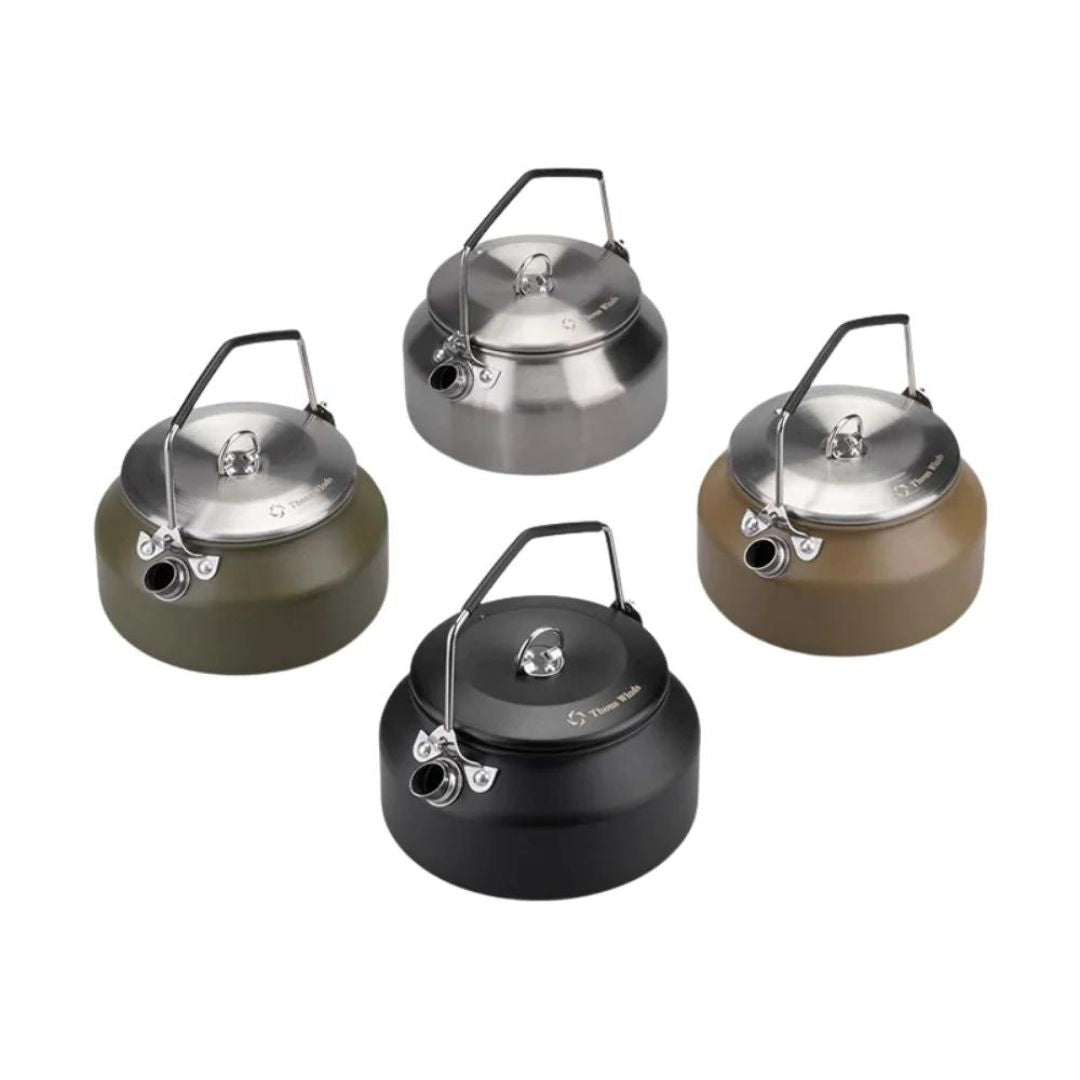 1L/1.5L Portable Ultra-Light Camping Kettle Coffee Tea Pot S1000